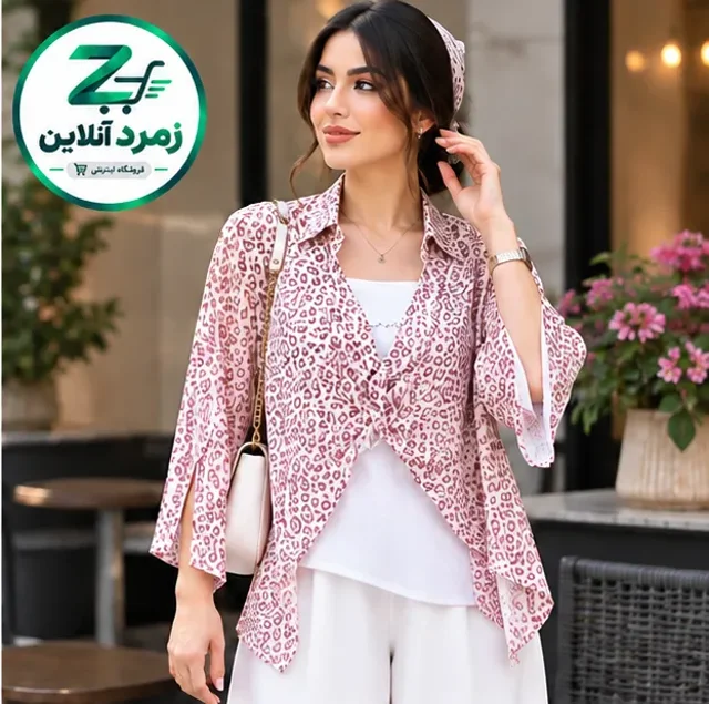 ست دو تکه, شومیز جلو گره, تاپ زنانه, لباس زنانه شیک, خرید ست زنانه, قیمت ست زنانه, استایل زنانه,