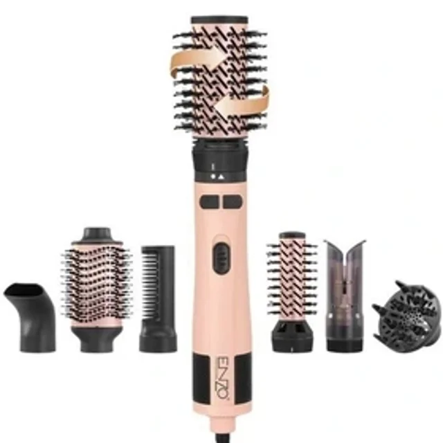 سشوار چرخشی چندکاره انزو ENZO Professional مدل EN-760A با ۷ سری؛ دستگاه حالت‌دهنده مو 7 در 1