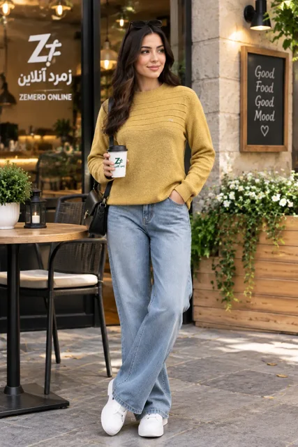 پلیور زنانه، پلیور داخل خز، پلیور گرم زنانه، بافت زنانه، پلیور زمستانی، خرید پلیور زنانه،