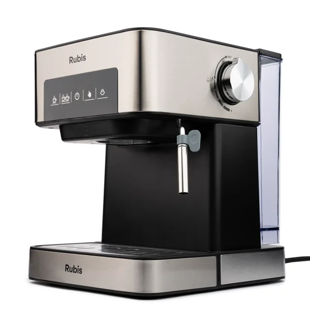 اسپرسوساز Rubis REM880 | پمپ ایتالیایی ۲۰ بار، ۱۳۵۰ وات