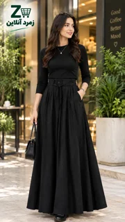 دامن مازراتی زنانه، دامن کلوش، دامن شیک زنانه، خرید دامن زنانه، قیمت دامن مازراتی، دامن راحت و خاص