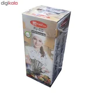 سرویس چاقو آشپزخانه 9 پارچه فوما مدل FU-533 101957351